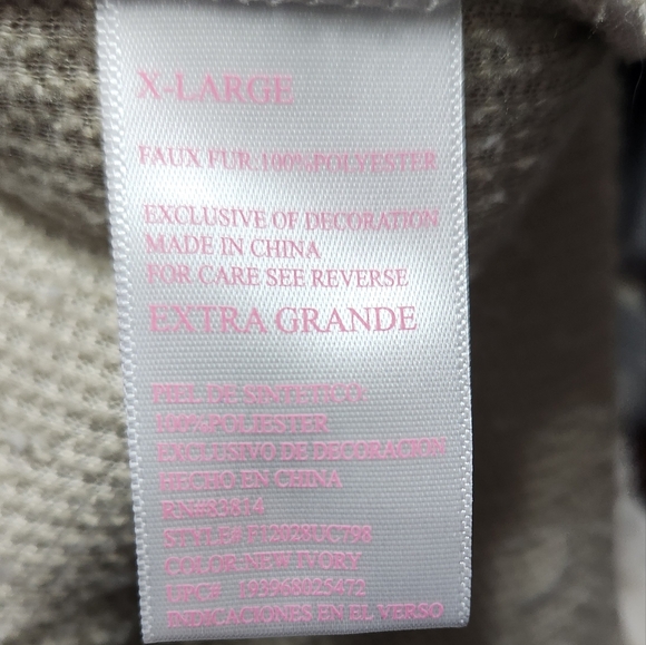 COZY SHERPA size XL  super soft pullover with pockets - Picture 8 of 11